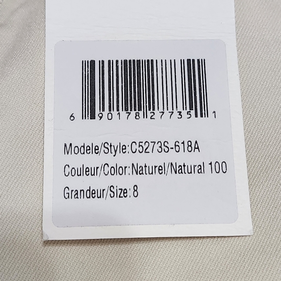 NWT Charlie B Fringe Cream Jeans Boho Western Coastal Cowgirl Country Chic 28/8 - Picture 9 of 16